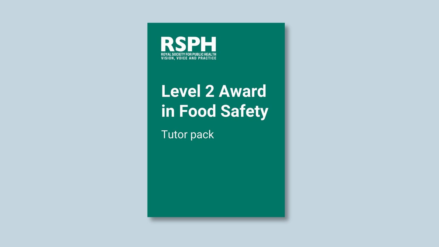 Level 2 Food Safety Tutor Pack