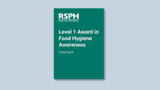 Level 1 Award in Food Hygiene Awareness Tutor Pack